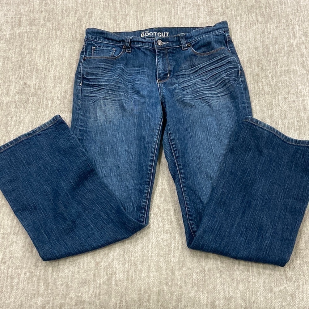 New york & company low rise bootcut jeans